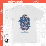  Áo thun Overwatch Trùm Cuối Game, Cotton 100% 2 màu nam nữ 0133 