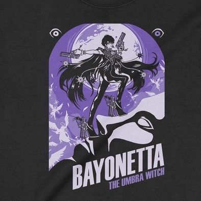  Áo Sweater Bayonetta: The Umbra Witch, Trùm cuối Game, Cotton 100% 2 màu nam nữ 0136 