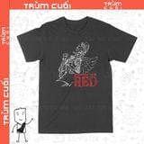  Áo thun Diva Uta - One Piece Red, Unisex Trùm Cuối Anime Cine, Cotton 100% 2 màu nam nữ 0158 