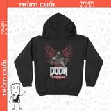  Áo Hoodie Doom Eternal, Trùm Cuối Game, Nỉ Bông100% 2 màu nam nữ 0215 