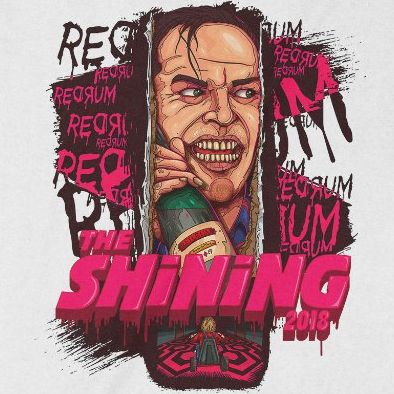  Áo thun The Shining, Trùm Cuối Cine, Unisex Cotton 100% 2 màu nam nữ 0369 