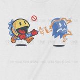  Áo thun Pacman Ghost Buster Unisex Trùm Cuối Game, Cotton 100% 2 màu nam nữ 0069 