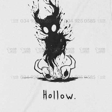  Áo thun Hollow Knight: The Shade Unisex Trùm Cuối - Game, Cotton 100% 2 màu nam nữ 0134 