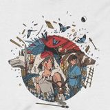  Áo Sweater Công Chúa Mononoke - Ghibli, Trùm Cuối Anime Cine Nỉ Bông100% 2 màu nam nữ 0106 