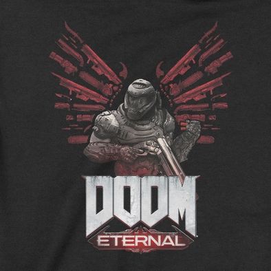  Áo Hoodie Doom Eternal, Trùm Cuối Game, Nỉ Bông100% 2 màu nam nữ 0215 