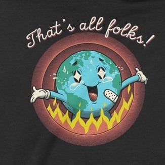  Áo Hoodie Trái Đất Says Bye, Trùm Cuối Meme, Unisex Nỉ Bông100% 2 màu nam nữ 0188 