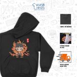  Áo Hoodie Na Tra Chibi, Trùm Cuối Cine, Nỉ Bông 100% Unisex nam nữ 2 màu 0455 