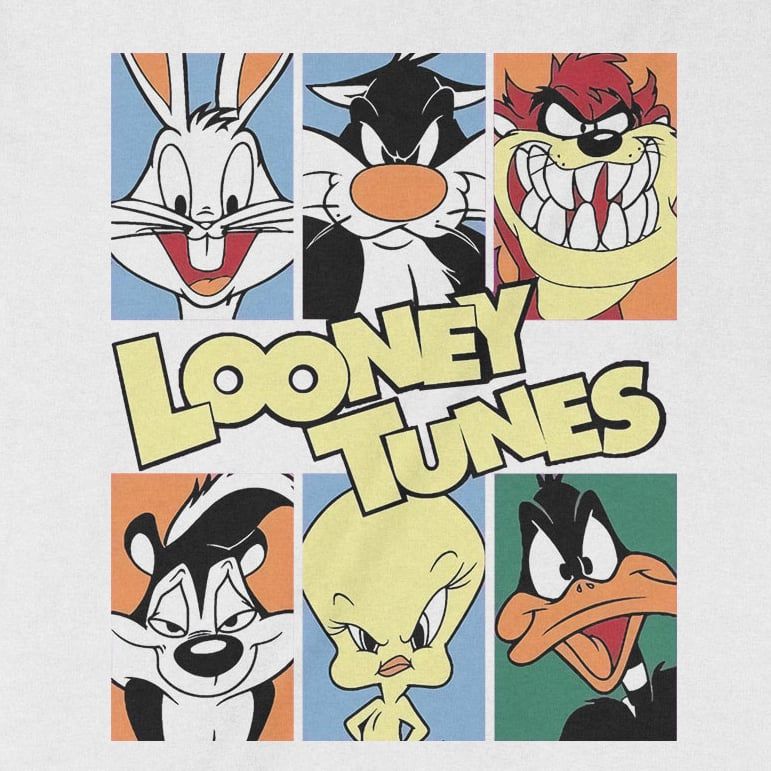  Áo thun Looney Tunes, Trùm Cuối Cine , Cotton 100% 2 màu nam nữ 0204 