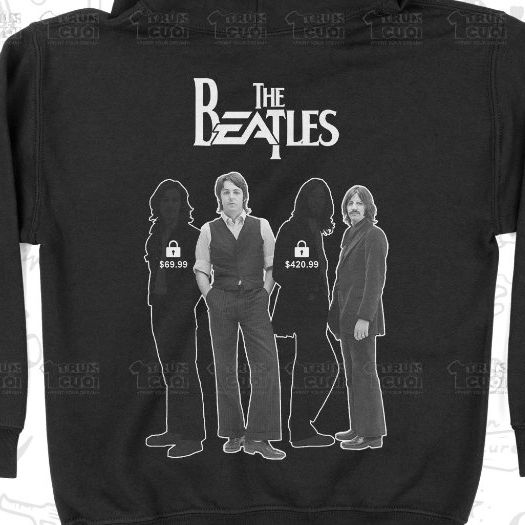  Áo Hoodie the bEAtles, Trùm Cuối Game Meme, Nỉ Bông 100% Unisex nam nữ 0419 