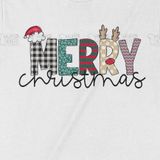  Áo thun Merry Christmas, Trùm Cuối Christmas Festival, Unisex Cotton 100% 2 màu nam nữ 0379 