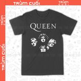  Áo thun Queen, Trùm Cuối Thần tượng âm nhạc, Unisex Cotton 100% 2 màu nam nữ 0386 