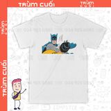  Áo thun Batman Gạt Tay Trúng Má Robin, Trùm Cuối DC Meme, Cotton 100% 2 màu nam nữ 0300 