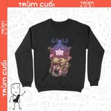  Áo Sweater Tony Tony Chopper - One Piece, Trùm Cuối Unisex Anime Cine, Nỉ Bông 100% 2 màu nam nữ 0161 