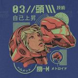  Áo thun Samus Aran - Metroid, Trùm Cuối Game, Unisex Cotton 100% 2 màu nam nữ 0416 