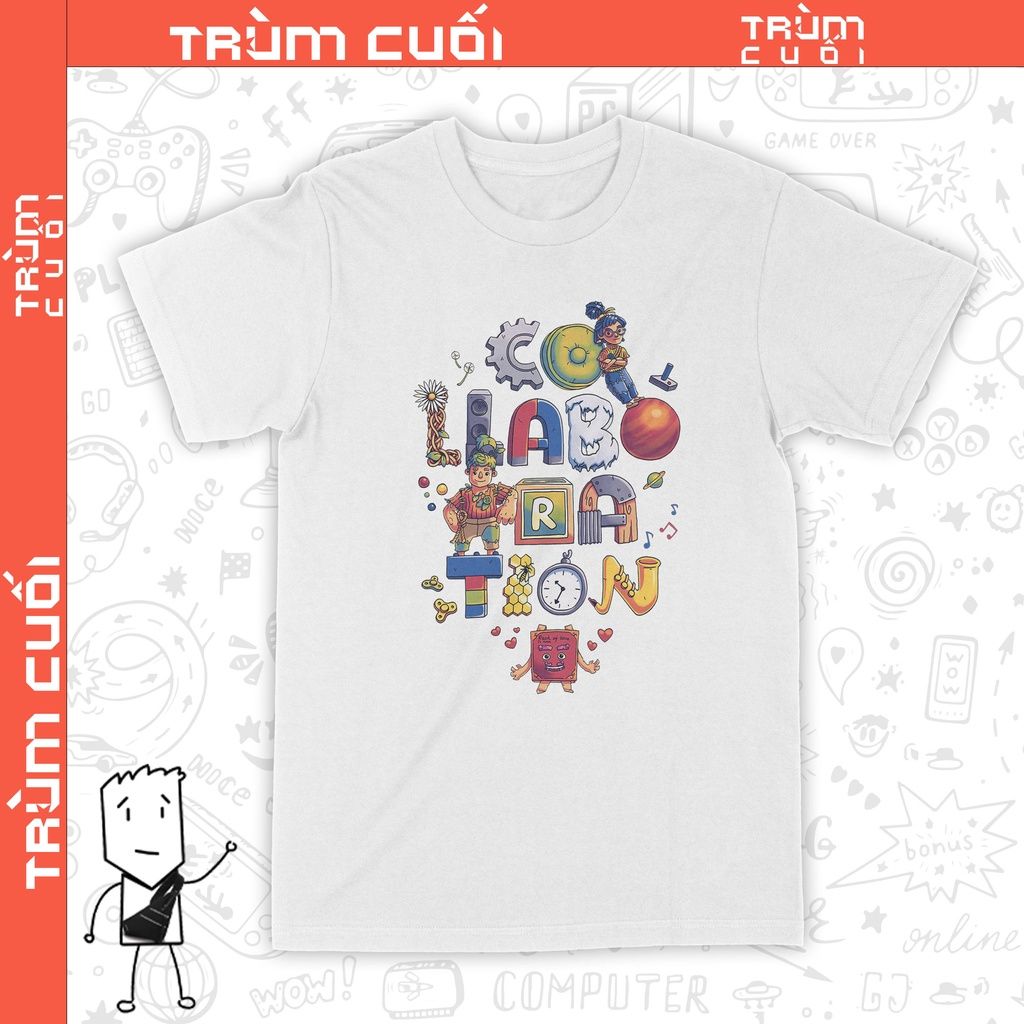 Áo thun It Takes Two, Trùm Cuối Game, Unisex Cotton 100% 2 màu nam nữ 0232 