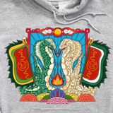  Áo hoodie Quan Xà Thần - Tứ Phủ, Trùm Cuối x Đăng Hoả Chi Thần - Tết 2025, Nỉ Bông 100% Unisex nam nữ 