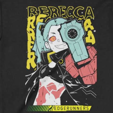  Áo sweater Rebecca - Cyberpunk Edgerunner, Trùm Cuối Game Anime, Unisex Nỉ 100% 2 màu nam nữ 0357 
