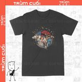  Áo Thun Công Chúa Mononoke - Ghibli Trùm Cuối Anime Cine Cotton 100% 2 màu nam nữ 0106 