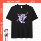  Áo thun Keqing - Ước Nguyện, Trùm Cuối Game Genshin, Unisex Cotton 100% 2 màu nam nữ 0250 