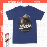  Áo thun Barbie x Oppenheimer: Chàng Ken Tử Thần Ver. ĐEN DARK, Trùm Cuối Movie Meme, Unisex Cotton 100% 0292 