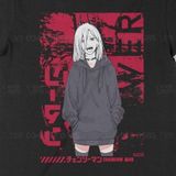  Áo Hoodie Power - Huyết quỷ Chainsaw Man, Trùm Cuối Anime, Unisex Nỉ Bông 100% 2 màu nam nữ 0018 