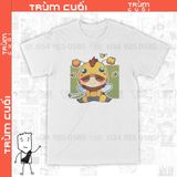  Áo thun Teemo Beemo, Trùm Cuôi Game Liên Minh, Unisex Cotton 100% 2 màu nam nữ 0097 