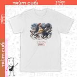  Áo thun Shank Tóc Đỏ - One Piece, Trùm Cuối Anime Cine, Cotton 100% 2 màu nam nữ 0165 