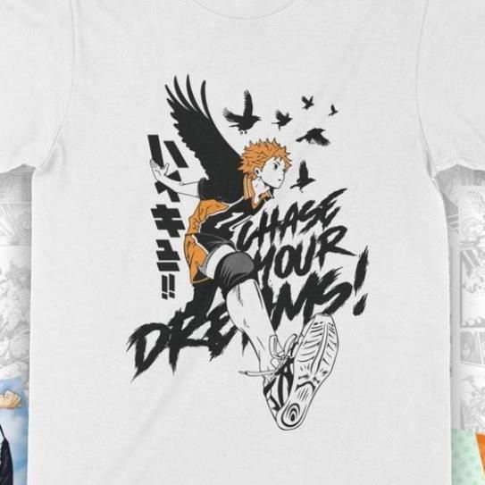 Áo Sweater Hinata Shoyo – Chàng khổng lồ tí hon Haikyu!! Unisex Trùm Cuối Anime,  Nỉ Bông 100% 2 màu nam nữ 0057 