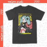  Áo thun Rebecca - Cyberpunk Edgerunner, Trùm Cuối Game Anime, Unisex Cotton 100% 2 màu nam nữ 0357 