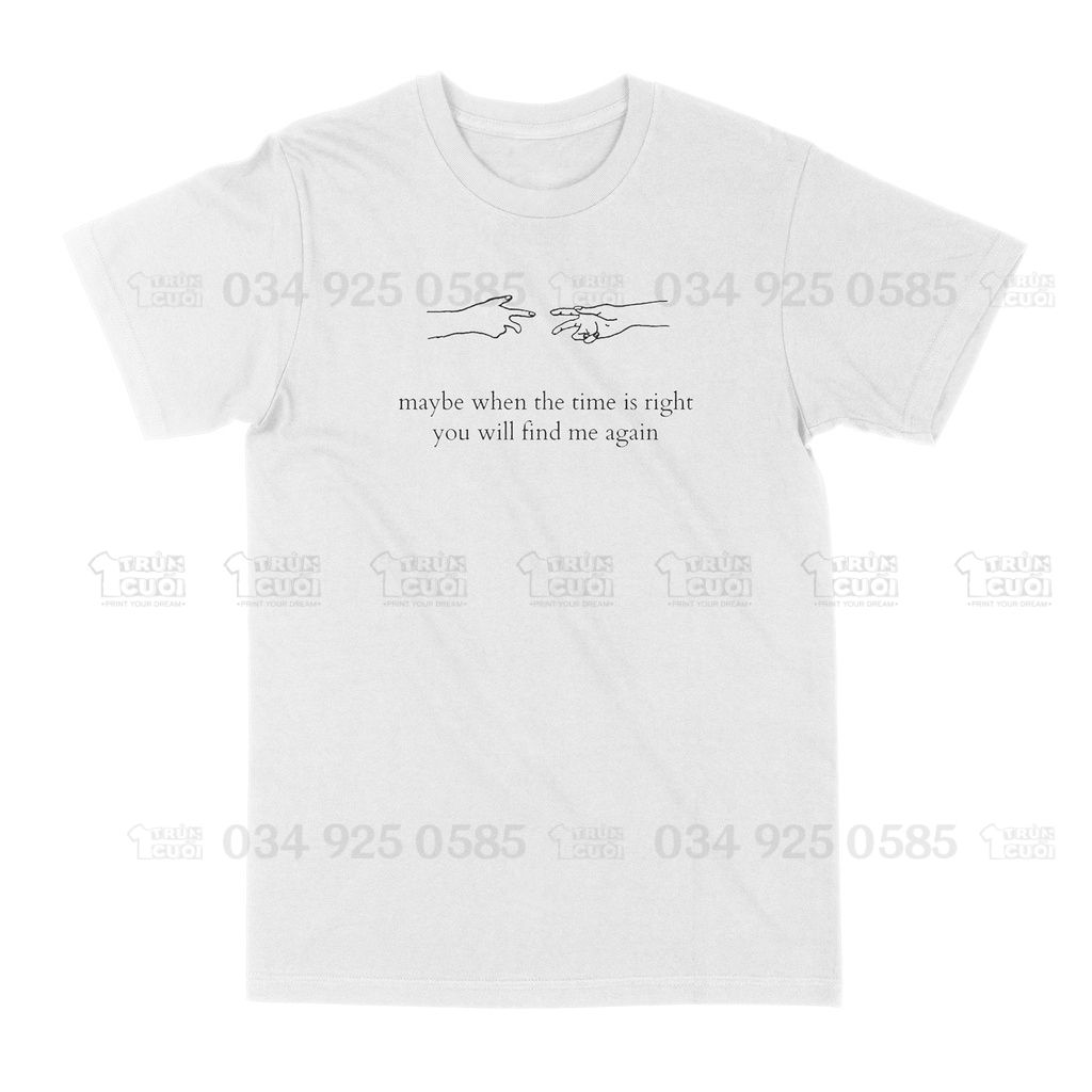  Áo thun TIME MACHINE - Love Destiny Unisex Trùm Cuối Cine, Cotton 100% 2 màu nam nữ 0129 