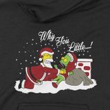  Áo Hoodie Giáng Sinh nhà Simpsons, Trùm Cuối Christmas Cine, Nỉ Bông 100% 2 màu nam nữ 0183 