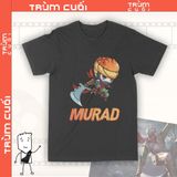  Áo thun Murad chibi - Áo liên quân Unisex Trùm Cuối Game, Cotton 100% 2 màu nam nữ 0029 