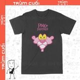  Áo thun Pink Panther, Trùm Cuối Cartoon Cine, Unisex Cotton 100% 2 màu nam nữ 0208 