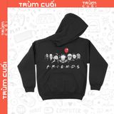  Áo Hoodie Horror Friends, Trùm Cuối Halloween Horror Fes, Nỉ Bông 100% 2 màu nam nữ 0355 