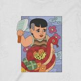  Áo sweater cậu Pảnh ôm Rắn Tía, Trùm Cuối x Đăng Hoả Chi Thần - Tết 2025, Nỉ Bông 100% Unisex nam nữ 