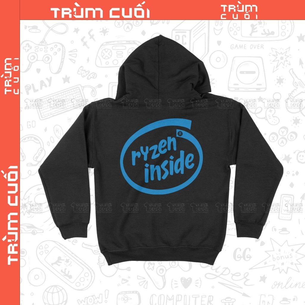  Áo Hoodie Ryzen Nhưng Mà Nó Lạ Lắm, Trùm Cuối Meme Đa Vũ Trụ, Nỉ Bông 100% Unisex nam nữ 0376 