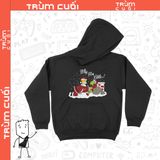  Áo Hoodie Giáng Sinh nhà Simpsons, Trùm Cuối Christmas Cine, Nỉ Bông 100% 2 màu nam nữ 0183 