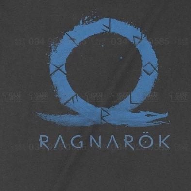  Áo thun God of War Ragnarok Trùm Cuối Game, Cotton 100% 2 màu nam nữ 0127 