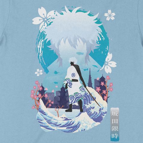  Áo thun Gintama - Gintoki Sakata, Trùm Cuối Anime, Unisex Cotton 100% 6 màu nam nữ 0330 