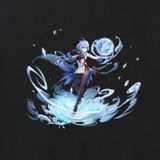  Áo thun Ganyu - Ước Nguyện, Trùm Cuối Game Genshin, Cotton 100% 2 màu nam nữ 0252 