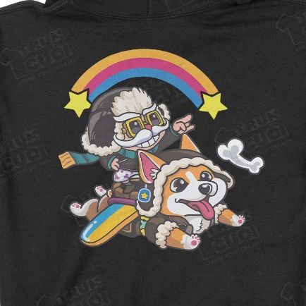  Áo Hoodie Corki Phi Công Corgi, Trùm Cuối Game Liên Minh, Nỉ Bông 100% Unisex nam nữ 0433 