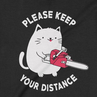  Áo Sweater Chainsaw Cat, Trùm Cuối Meme Animal, Unisex Nỉ Bông 100% 2 màu nam nữ 0235 