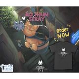  Áo thun Stray: Mèo đi lạc, Trùm Cuối Game, Unisex Cotton 100% 2 màu nam nữ 0021 