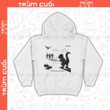  Áo Hoodie Chrome Dino - Khủng Long Việt Dã, Trùm Cuối Game, Nỉ Bông 100% Unisex nam nữ 0423 