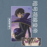  Áo thun Lelouch - Code Geasss, Trùm Cuối Anime, Unisex Cotton 100% 6 màu nam nữ 0333 