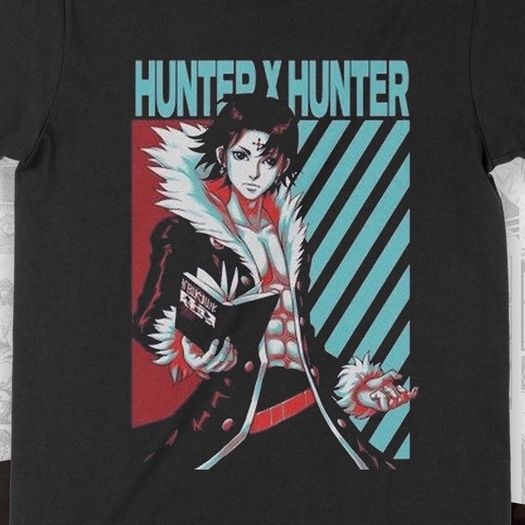  Áo thun Chrollo Lucilfer - HxH Unisex Trùm Cuối Anime, Cotton 100% 2 màu nam nữ 0026 
