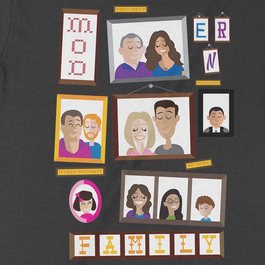 Áo thun Gia Đình Hiện Đại - Modern Family, Trùm Cuối Cine, Unisex Cotton 100% 2 màu nam nữ 0278 