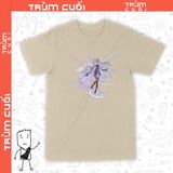  Áo thun Keqing - Ước Nguyện, Trùm Cuối Game Genshin, Unisex Cotton 100% 2 màu nam nữ 0250 