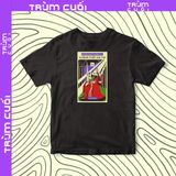  Áo thun Tarot - Justice, Firewood x Trùm Cuối, Unisex Cotton 100% 2 màu nam nữ 0394 