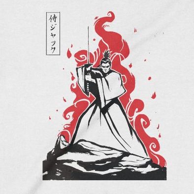  Áo Sweater phim Samurai Jack, Trùm Cuối Cine Cartoon, Unisex Nỉ Bông 100% 2 màu nam nữ 0363 